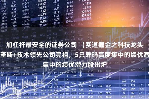 加杠杆最安全的证券公司 【赛道掘金之科技龙头】：打破垄断+技术领先公司亮相，5只筹码高度集中的绩优潜力股出炉